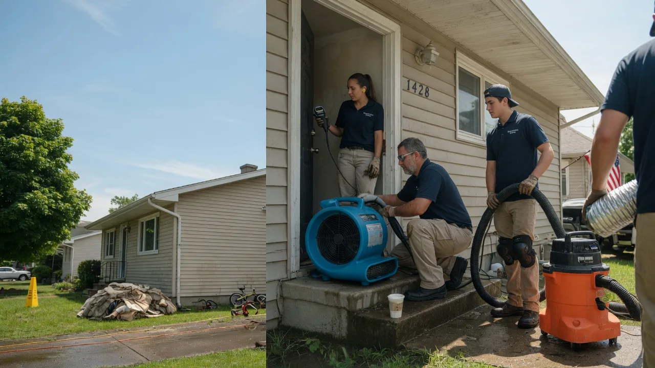 Water Damage Restoration in Advance, IN near me